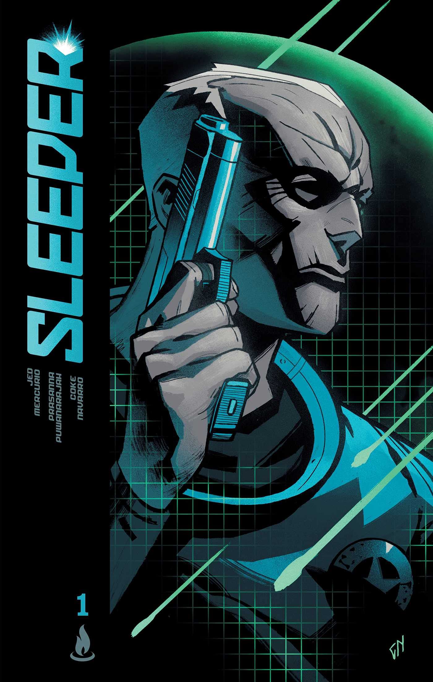 SIGNED GRAPHIC NOVEL: Sleeper - Jed Mercurio/Prasanna Puwanarajah Coke Navarro
