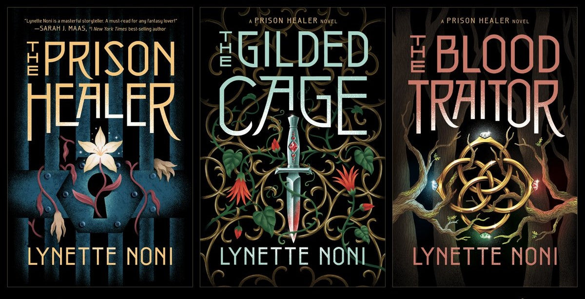 SIGNED EDITION SET: Lynette Noni - The Prison Healer / Gilded Cage / Blood Traitor
