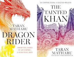 SIGNED FIRST EDITION SET: Dragon Rider/Tainted Khan (Soulbound saga ...