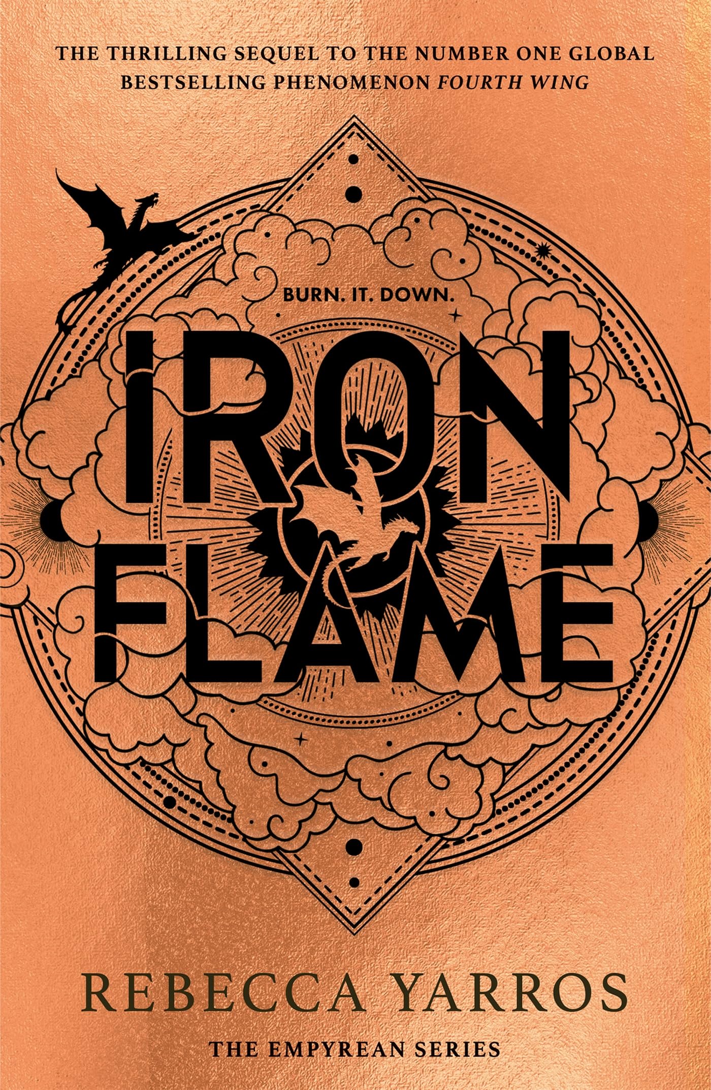 STAMP SIGNED/LINED NUMBERED EDITION:: Iron Flame  by Rebecca Yarros