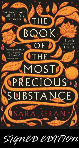 SIGNED FIRST EDITION: The Book of the Most Precious Substance – Sara Gran
