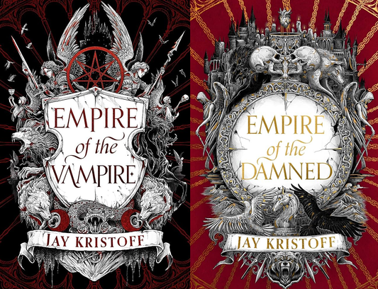 SIGNED FIRST EDITION SET: Empire of the Vampire/Damned – Jay Kristoff