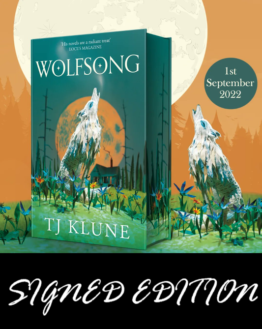SIGNED LIMITED EDITION: Wolfsong - T J Klune SIGNED Chain Store Limited Edition